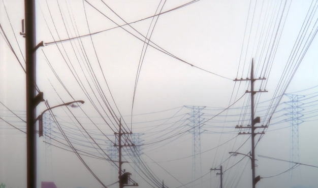 the electric wires from serial experiments lain